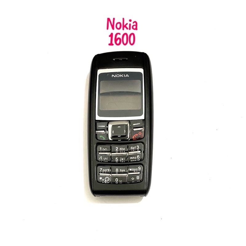 CASING NOKIA 1600 KESING + BACK COVER WARNA RANDOM