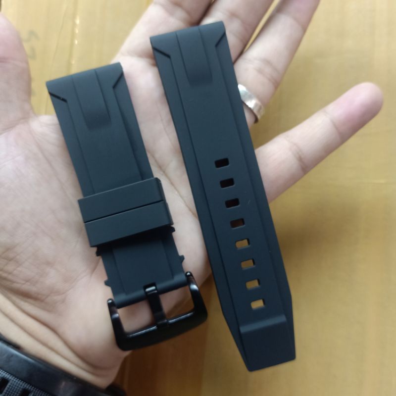 Tali Jam Karet Silikon Untuk Jam tangan t5, exp dan Ac, strap rubber silikon Polos