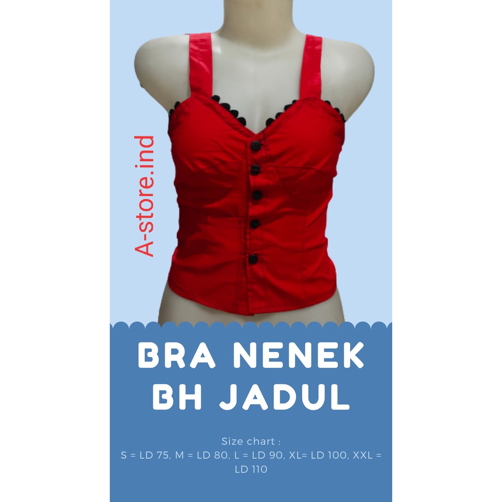 KUTANG NENEK BH BRA LANSIA / ORANG TUA IBU / EMAK MURAH