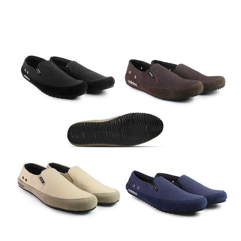 Sepatu Slop Pria Adidas Mstr Sepatu Kasual Slip On Pria