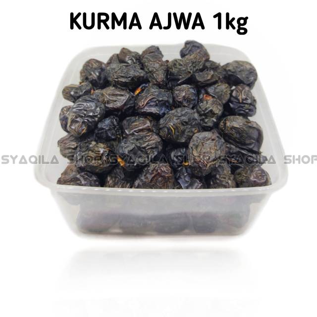 Kurma Nabi 1000 Gram Kurma Ajwa 1 kg Madinah Dates