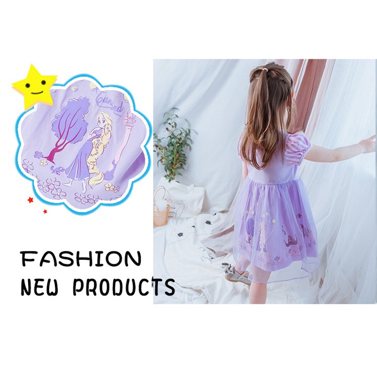 DRESS ANAK PEREMPUAN COSPLAY BAJU KOSTUM GAUN PRINCESS BALLET TUTU COSPLAY DPU