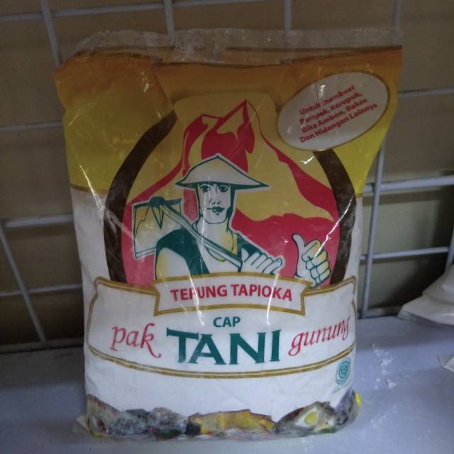 

Tepung tapioka cap pak tani gunung