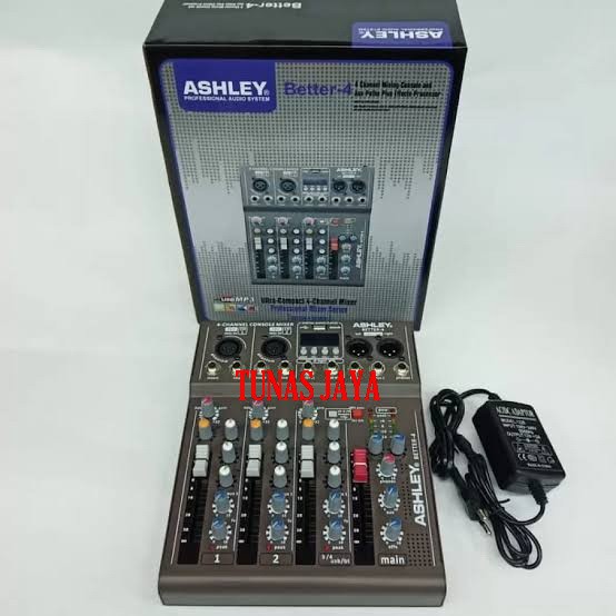 Mixer ashley better 4 original 4channel effect reverb 16 ds NEW