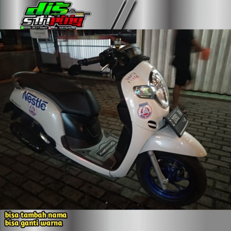 Striping Scoopy New Custom Terbaru
