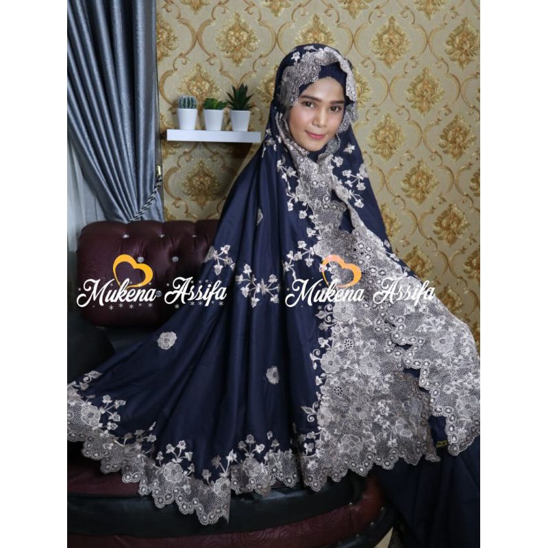 mukena bordir Kd maharani khaspadang pariaman