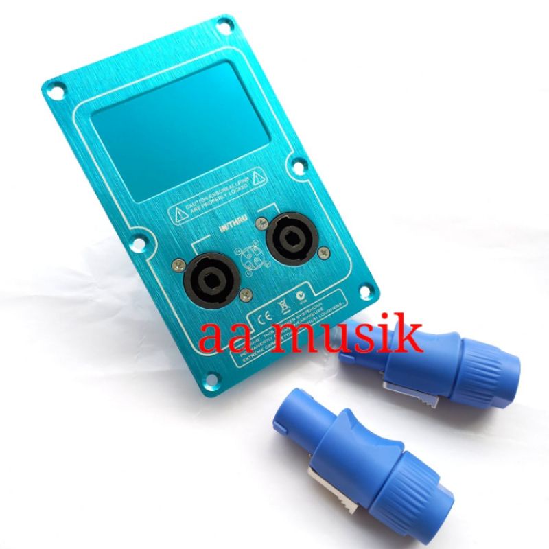 PANEL BOX SPEAKER PLAT BESI TEBAL PLUS 2 BUAH SPIKON