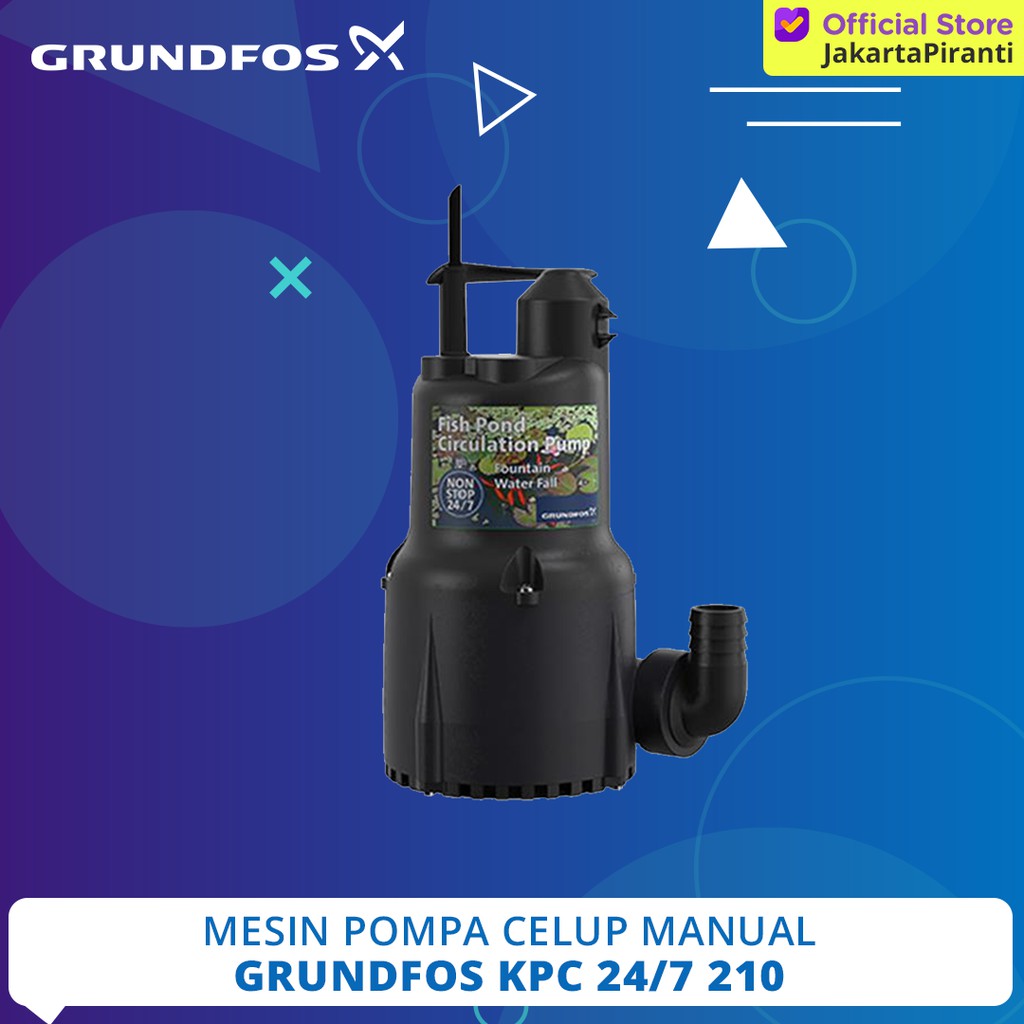 Jual Mesin Pompa Celup Grundfos KPC 24/7 210 Kuras Banjir Sirkulasi ...