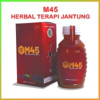 M45 Obat Herbal Madu 45 Terapi Jantung Kolesterol Darah Tinggi Hipertensi Asam Urat Lemak darah