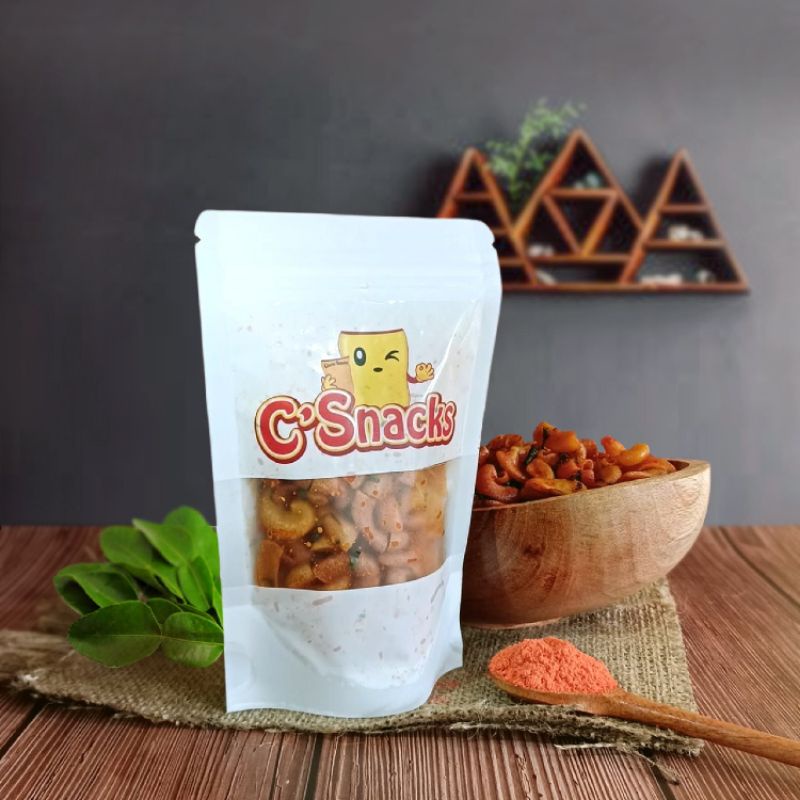 

Camilan gurih Makaroni Bantet rasa balado daun jeruk (kemasan 50gr)