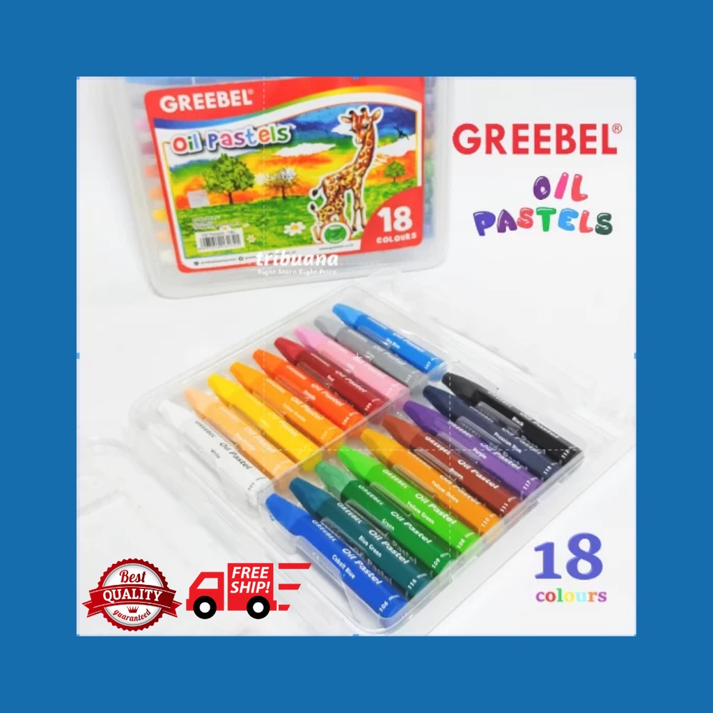 

CRAYON GREEBEL 18 WARNA