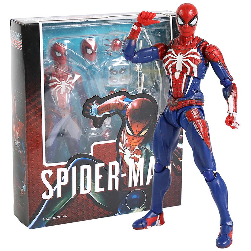 Shf Spiderman PS4 Advanced Suit Action Figure
