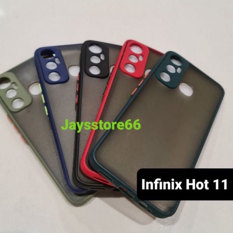 Slikon terbaru tipe Hp infinix hot 11 My Choise Case Dove Bumper Aero Fuze Macaroni