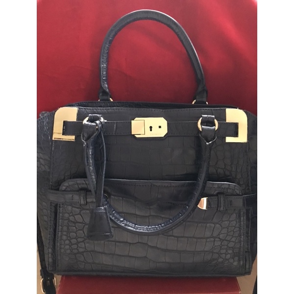 Tas handbag/sling Capacci motif croco