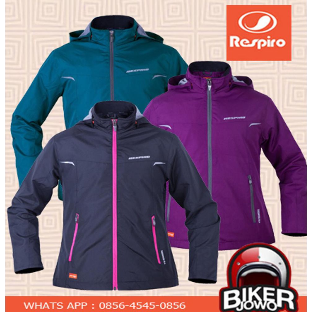 JUAL JAKET MOTOR WANITA RESPIRO QUEENROSE HOT