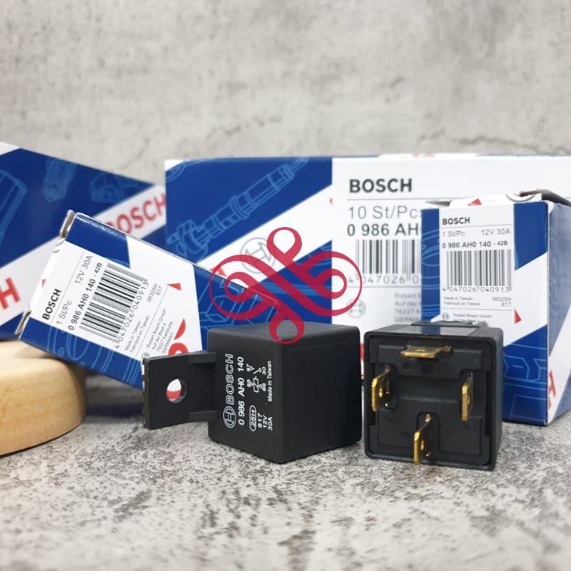 RELAY 12V KAKI 4 30A / RELAY KLAKSON BOSCH
