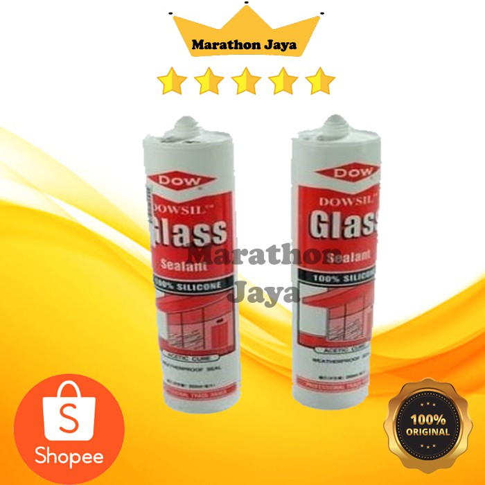 DOWSIL SEALANT BOTOL KACA silicon lem sealan