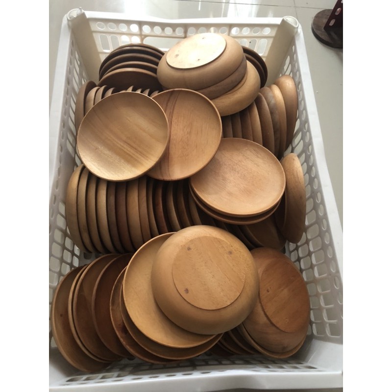 Tatakan Gelas 11cm Tatakan Kayu Lepek