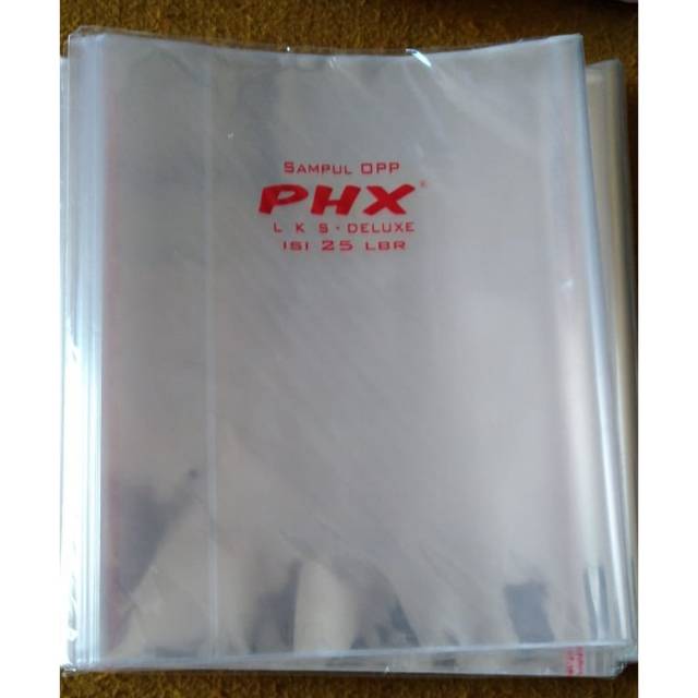 

Sampul Plastik OPP Untuk LKS Isi 25 Pcs