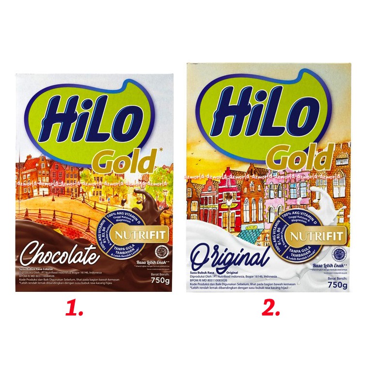 

Hilo Gold Chocolate Original 750gr Susu Formula Susu Kalsium Tulang Untuk Lansia Rasa Coklat