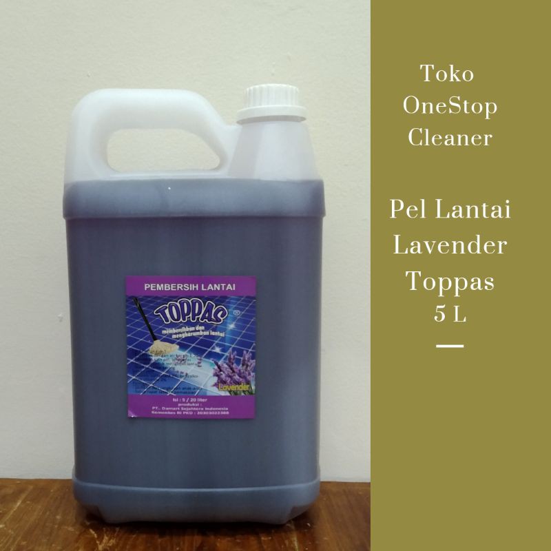 Pel pembersih lantai toppas 5 liter