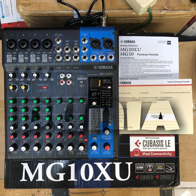 Mixer Yamaha Mg 10xu mg10xu ( 10 channel )