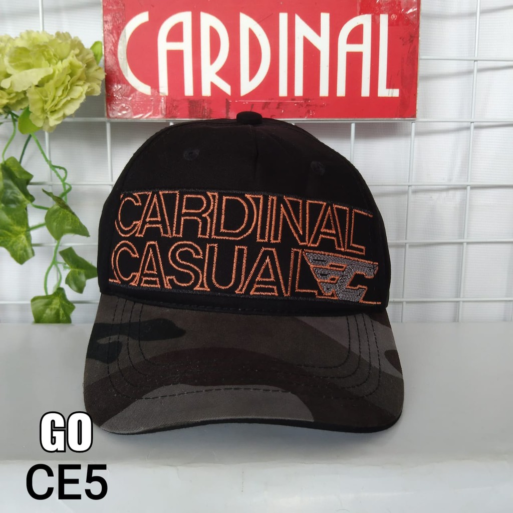bego CE CARDINAL TOPI CASUAL 100% Original Topi Cardinal Terbaru Super Keren