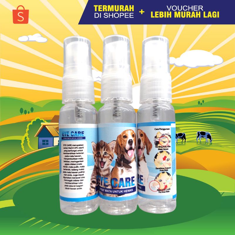 EYE CLEANER 30 - Obat Infeksi Mata Kucing Obat Clamidia Kucing Obat Clamydia Obat Mata Belekan