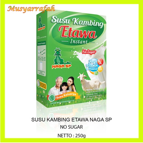 

Susu Kambing Etawa Bubuk Original Tanpa Gula 250 gram
