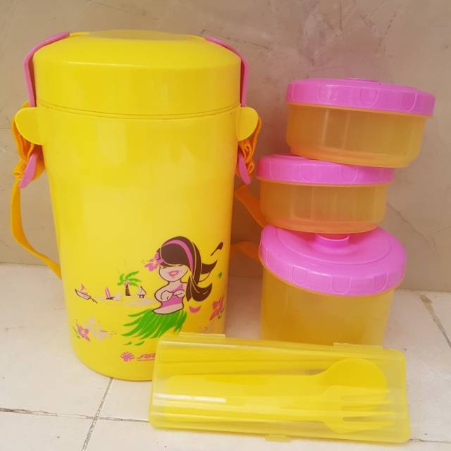 Set lunch box kotak bekal makan