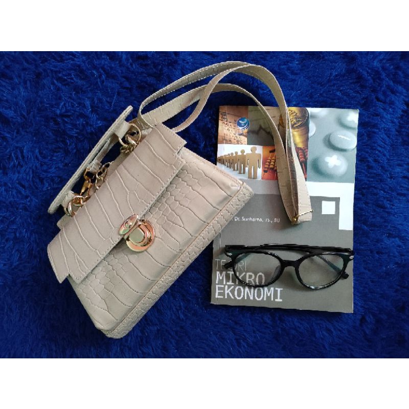 TAS SELEMPANG ANDIN CROCO IMPORT/TAS SELEMPANG WANITA/TAS ANDIN IMPORT/TAS SELEMPANG CEWEK