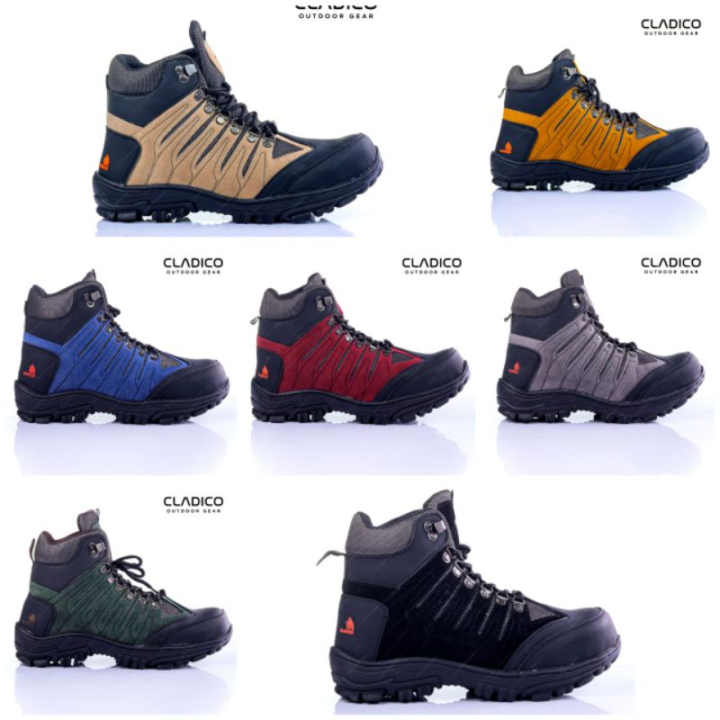 Cladico Coupe High Sepatu Safety Boots Gunung Pria Original Untuk Hiking Atau Kerja Proyek