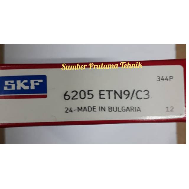 Ball Bearing 6205 ETN9/C3 SKF