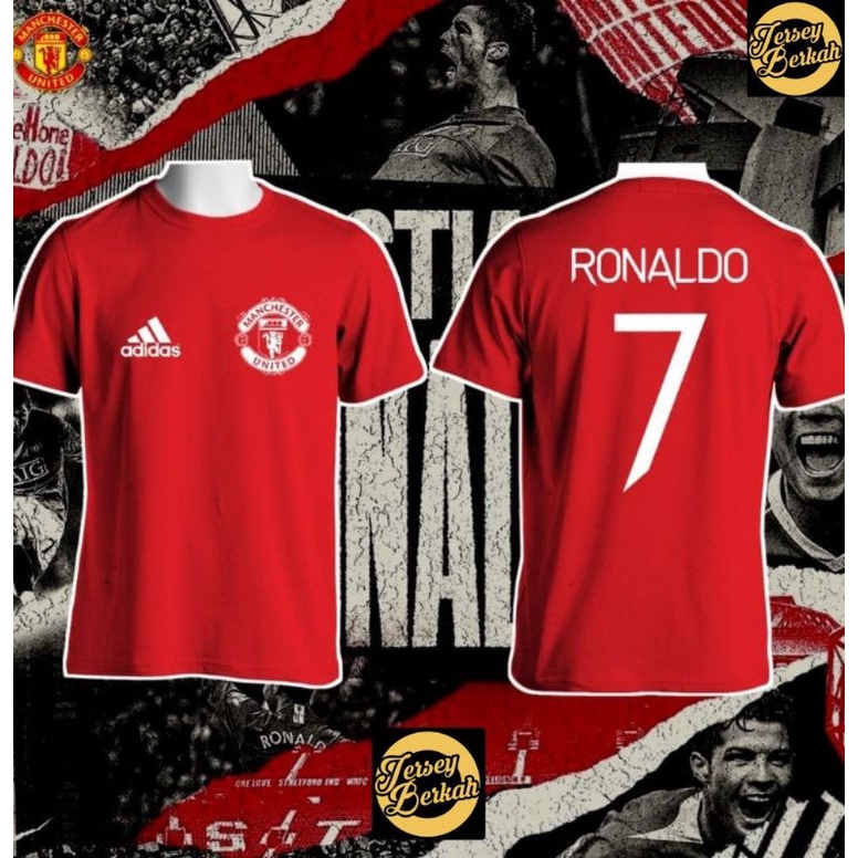 Kaos Manchester United Ronaldo 7 / baju Mu ronaldo CR7