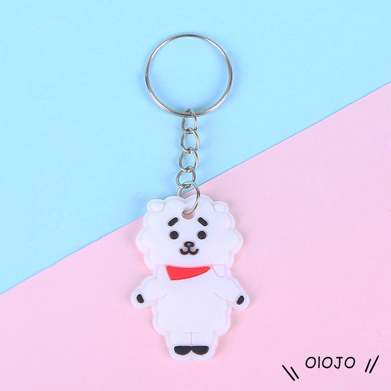 Lucu Kartun Keychain Liontin Hadiah Liburan Hadiah Siswa Hadiah PVC Lembut Hadiah - ol