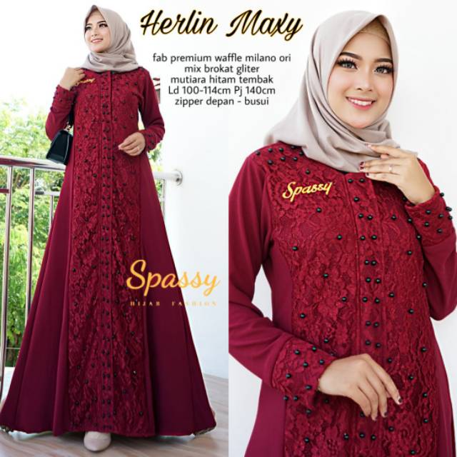 128 GAMIS MAXY HERLIN ORI BY SPASSY