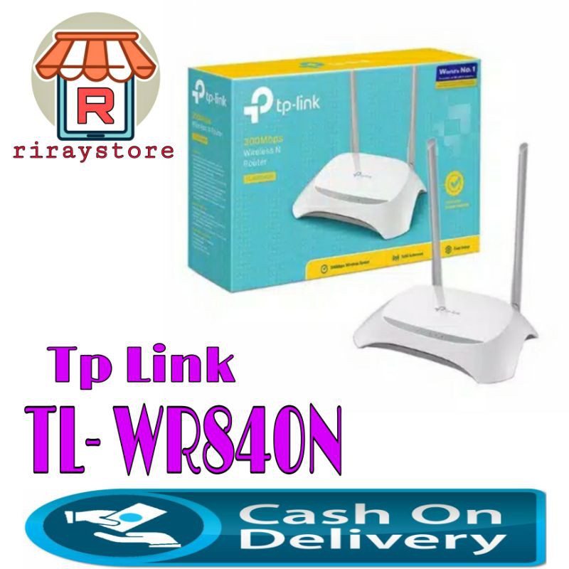 Wireless Router Tp-Link TL-WR840N 300MBps 2 Antenna