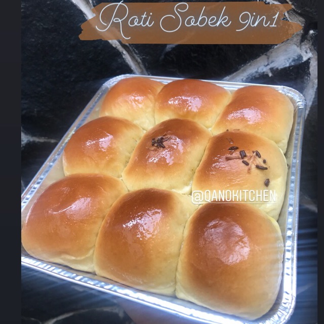 

ROTI SOBEK by @qanokitchen