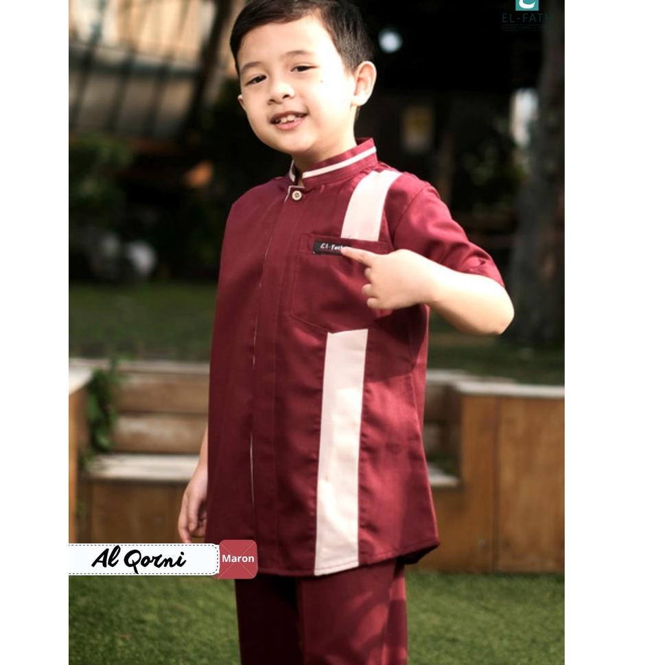 Setelan Koko Anak Al-Qorni (By El-fath Original) • KAG.401246