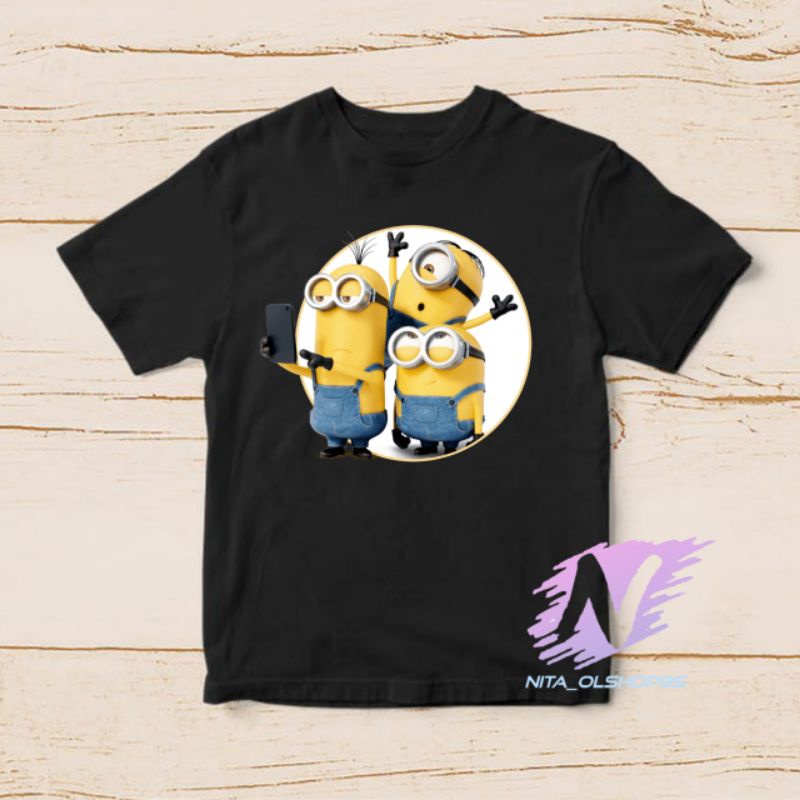 baju anak kaos anak karakter Minions the movie