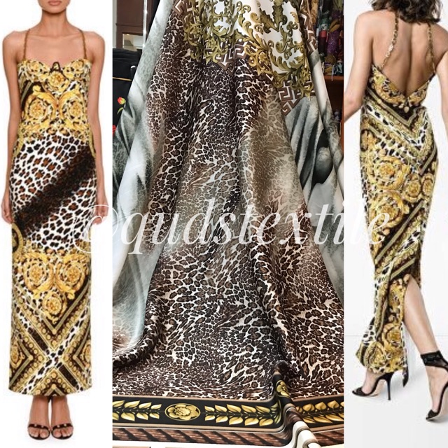 Cheetah Versace Silk