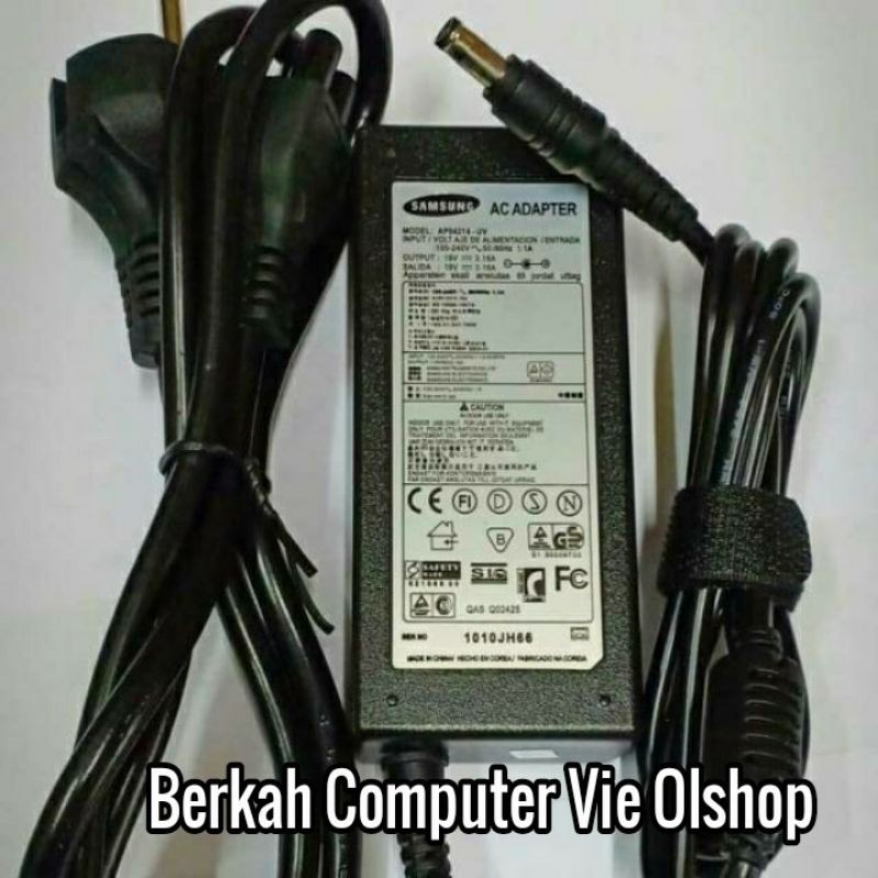 Adaptor Charger Samsung NP-RV408 RV408 NP-RV409 RV409 NP-RV410 ORIGINAL