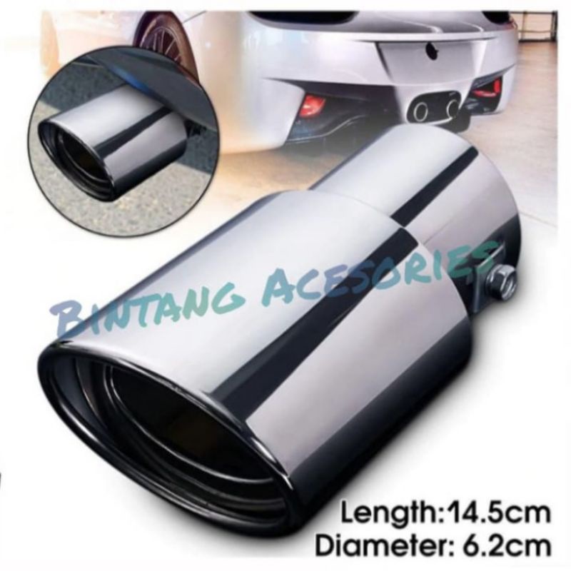 Muffler Ujung Pipa Kenalpot Mobil APV Arena Stanlise