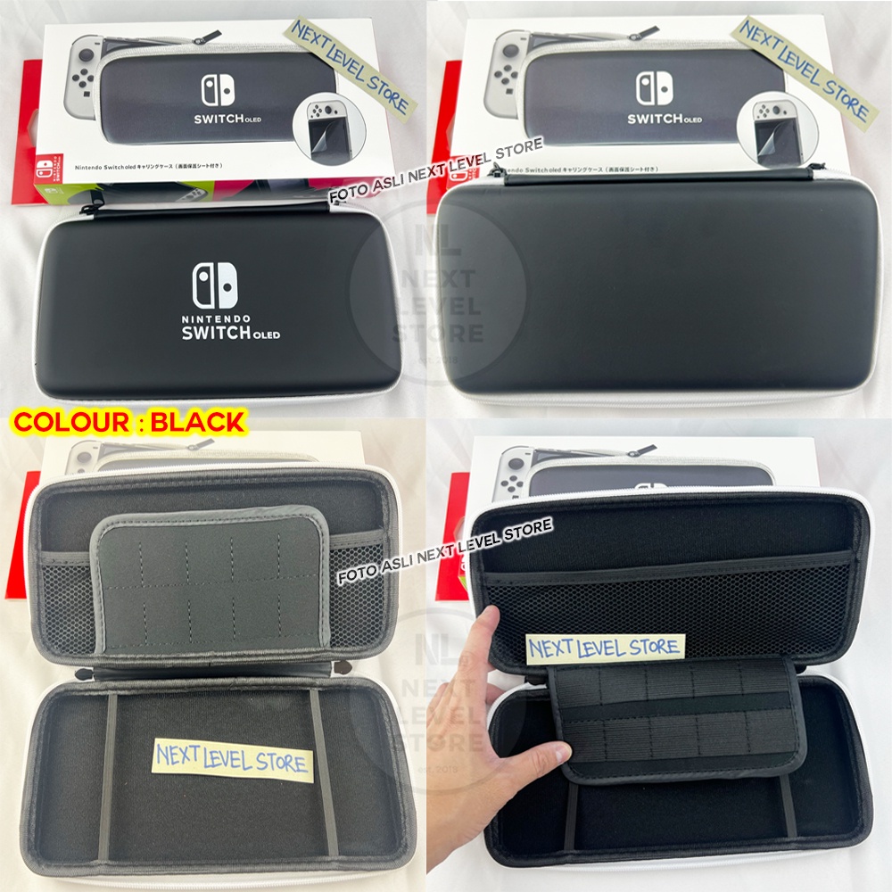 Pouch Nintendo Switch OLED Tas Airfoam Air Foam Storage Case Eva - Pilih warna di VARIASI