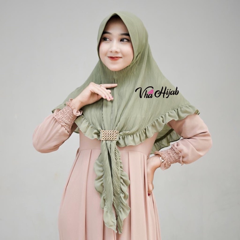 Hijab Instan RING ZARAA KRIWIL babydoll