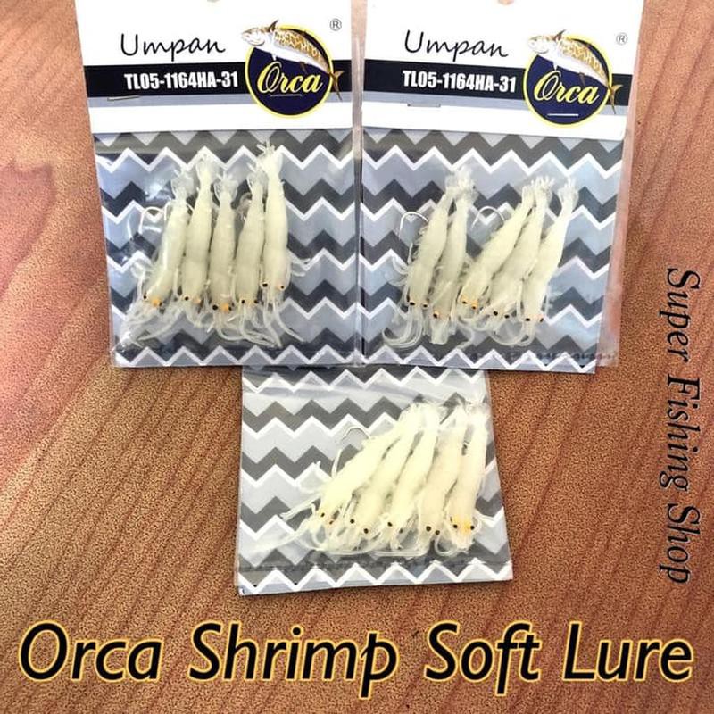 Umpan Soft Lure Udang Orca