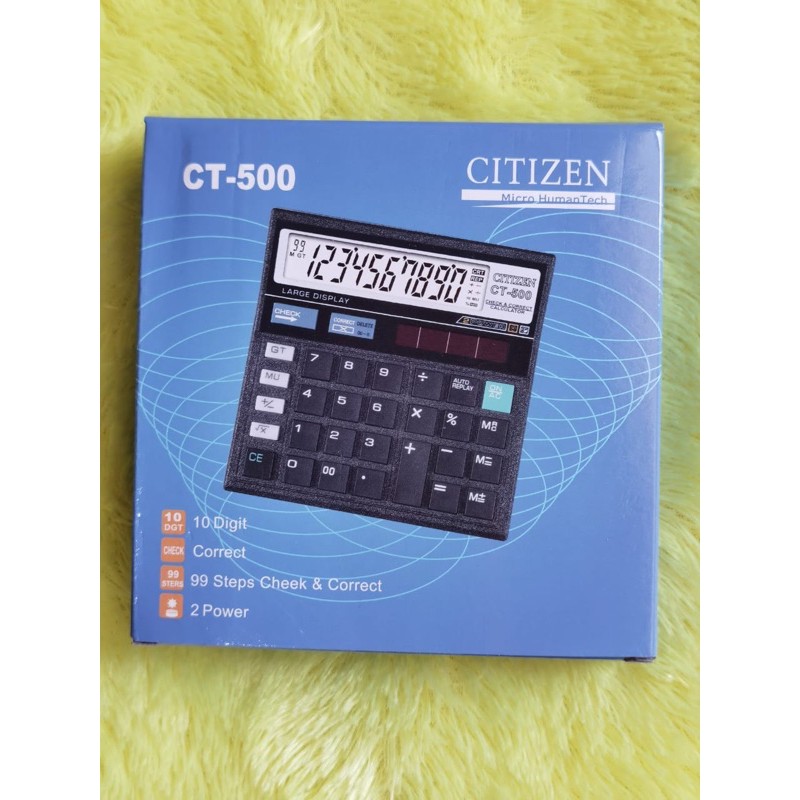 

kalkulator citizen CT 500 10digit