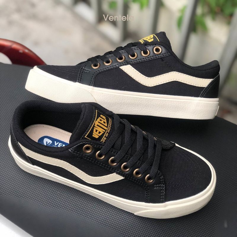 Ventela Republic Low Black Natural Original