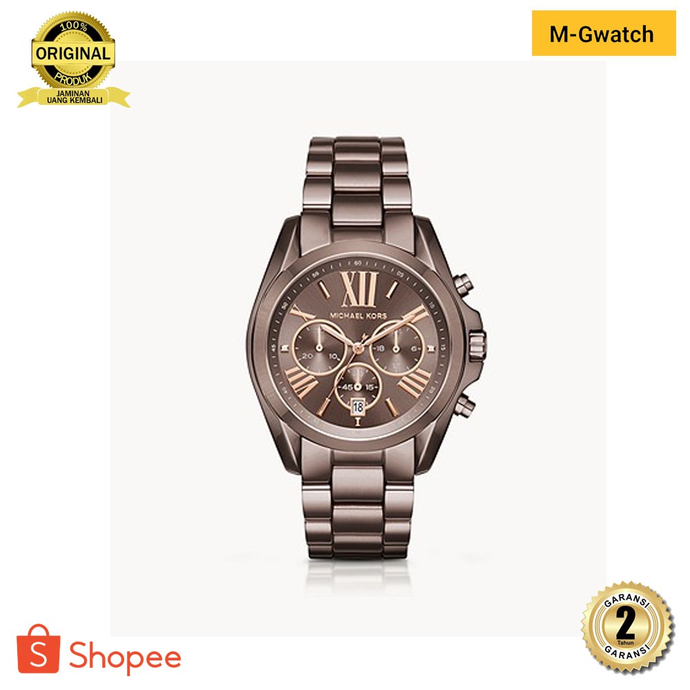 ORIGINAL - MONEY BACK GUARANTEE JAM TANGAN WANITA MICHAEL KORS MK6247 ANALOG