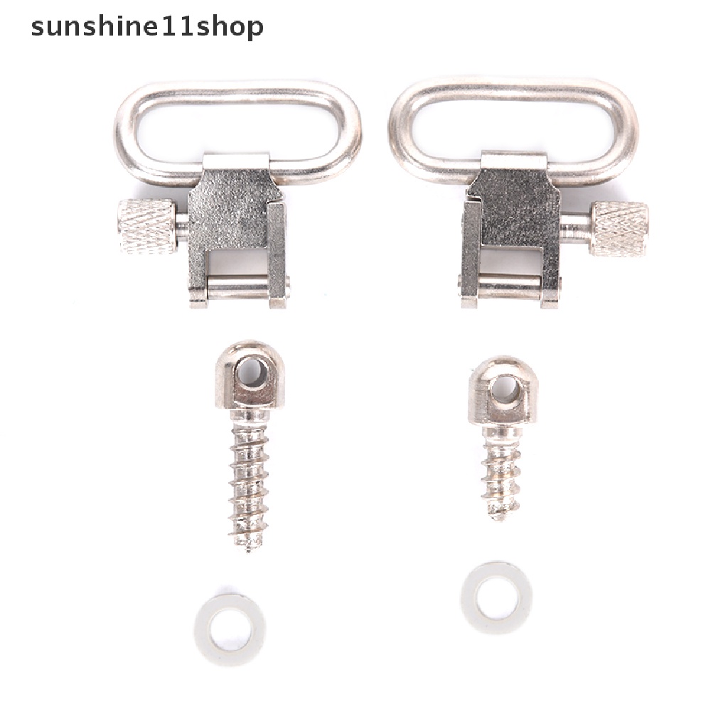 (SHO) 1 Pasang Tali Sling Swivel Quick Release Bahan Baja